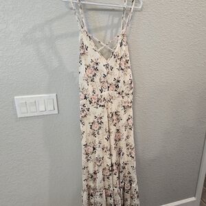 Torrid Floral Maxi Dress with Spaghetti Straps